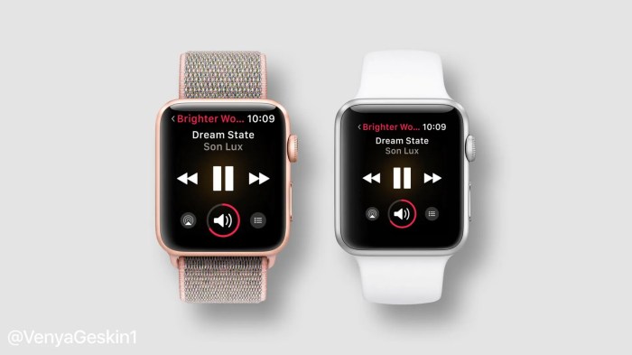 Apple watch series 4 bigger display