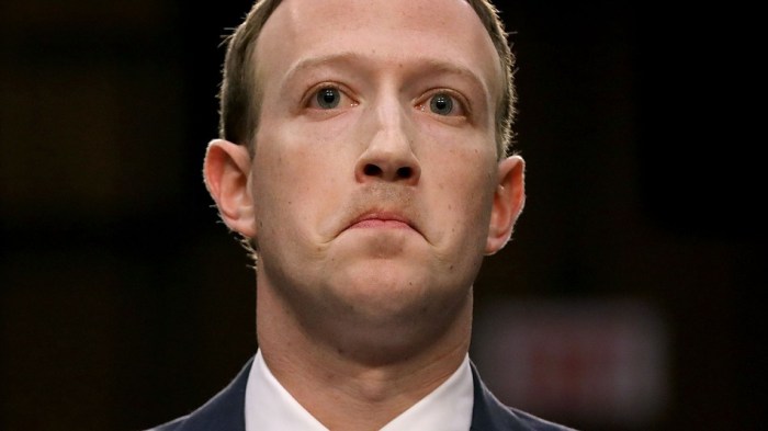 Facebook ceo declines to testify before uk parliament over data abuse